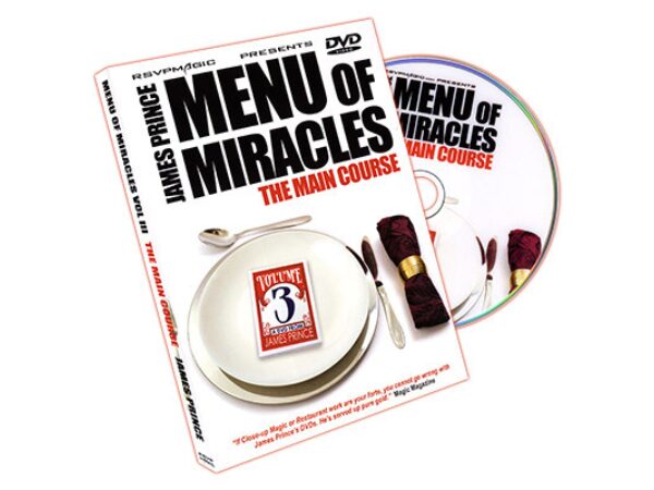 Menu of Miracles III - The Main Course by James Prince & RSVP - DVD
