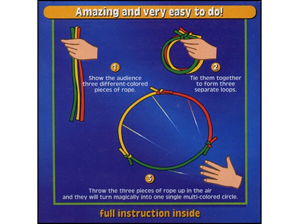 Multicolored Rope Link by Vincenzo Di Fatta - Tricks
