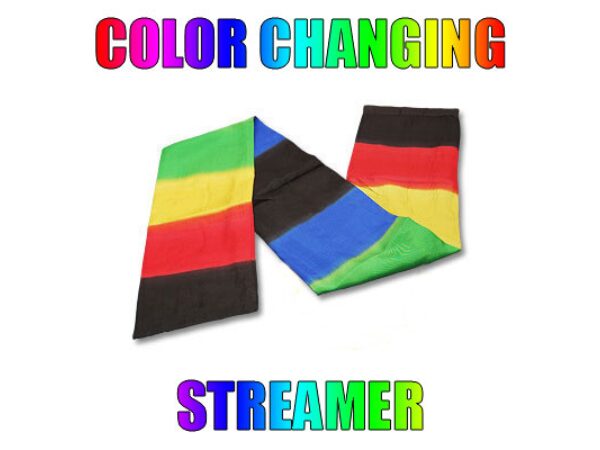 Color Changing Streamer by Vincenzo Di Fatta - Tricks