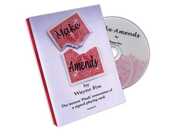 Make Amends (With Gimmick)  by Wayne Fox, Produced by Merchant of Magic - DVD