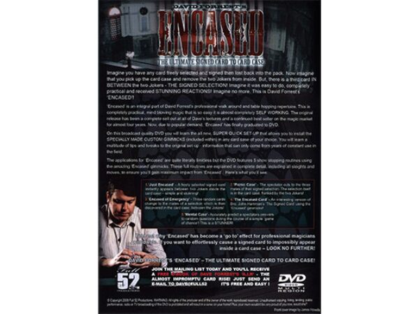 Encased by David Forrest - DVD