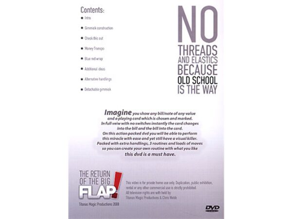 Return of the Big Flap by Titanas and Chris Webb - DVD