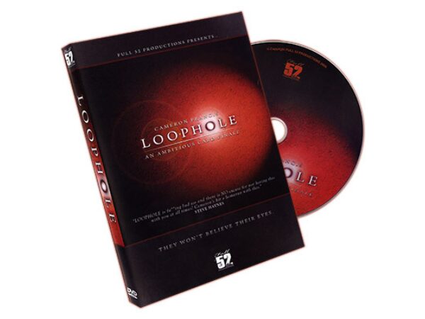 Loophole by Cameron Francis - DVD