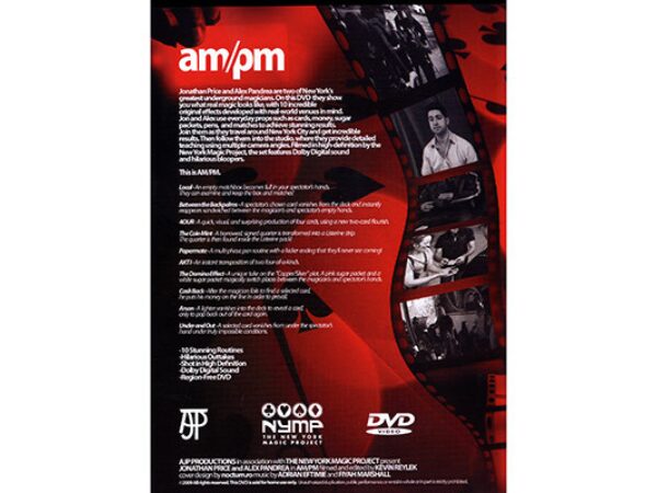 AM/PM by Jonathan Price and Alex Pandrea - DVD