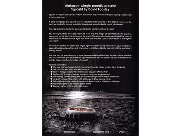 Squash by David Loosley and Alakazam - DVD