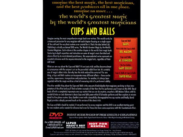 Cups and Balls Vol. 3 (World's Greatest) - DVD
