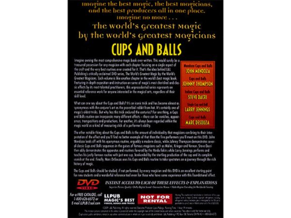 Cups and Balls Vol. 2 (World's Greatest) - DVD