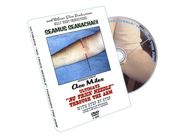 Ultimate No Trick Needle Through Arm by Seamus Seanachaoi - DVD