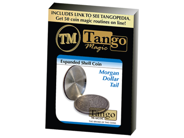 Expanded Shell Coin - Morgan Dollar (Tail) (D0099) by Tango - Trick