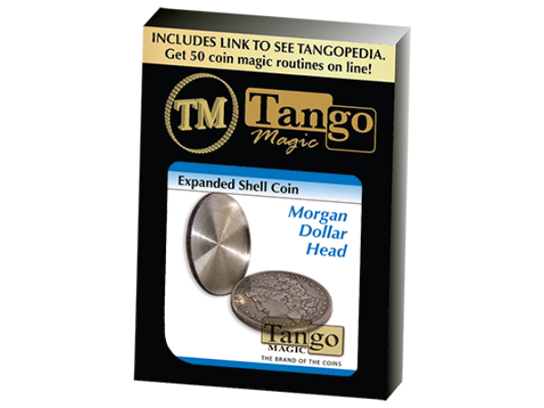 Expanded Shell Coin - Morgan Dollar (D0008)(Head) by Tango - Trick