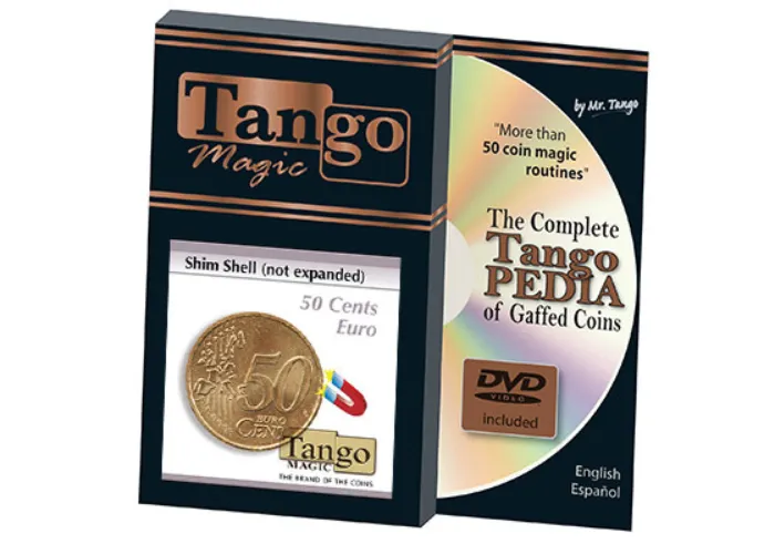 Shim Shell (50 Cents Euro Coin NOT EXPANDED w/DVD) by Tango-(E0073)