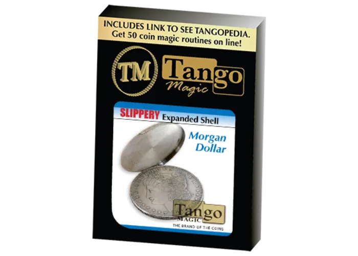 Slippery Expanded Shell (Morgan Silver Dollar) by Tango (D0092)