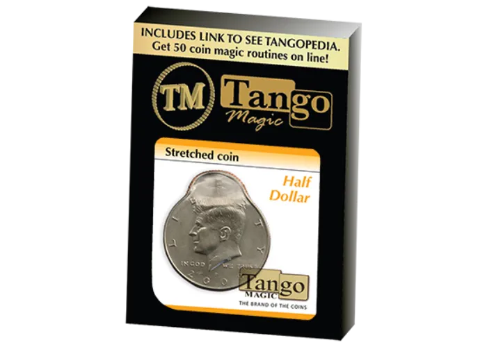 Stretched Coin - Half Dollar by Tango - Trick (D0096)