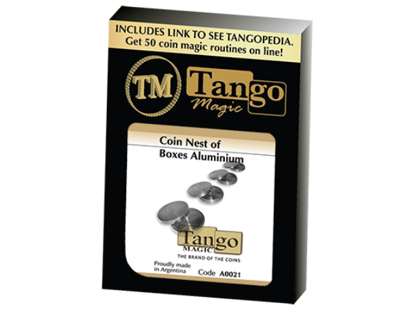 Coin nest of Boxes (Aluminum) by Tango - Trick (A0021)