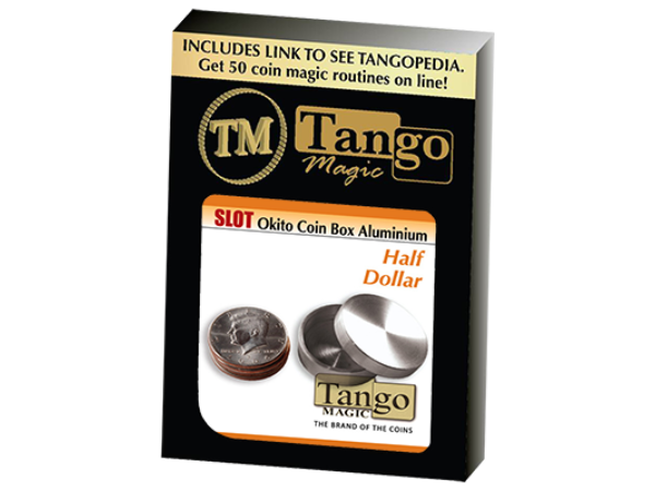Slot Okito Box Half Dollar Aluminum by Tango -Trick (A0015)