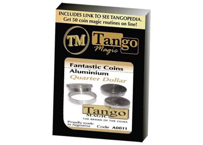 Fantasic Coins Quarter Dollar Aluminum (A0011) (Made with Real Coins) by Tango-Trick