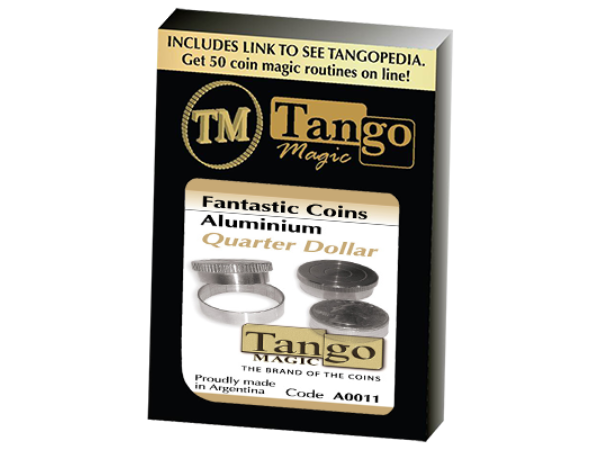 Fantasic Coins Quarter Dollar Aluminum (A0011) (Made with Real Coins) by Tango-Trick