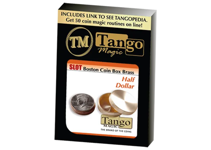 Slot Boston Box Brass half dollar (B0023)Tango-Trick