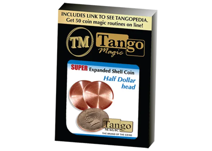 Super Expanded Shell Half Dollar head by Tango -Trick (D0081)