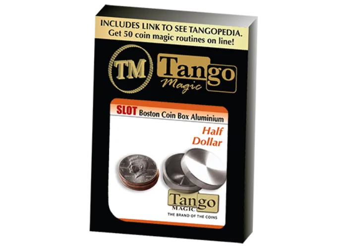 Slot Boston Box Half Dollar Aluminum by Tango - Trick (A0019)