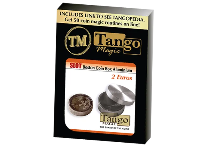 Slot Boston Box 2 Euro Aluminum (A0017)by Tango - Trick