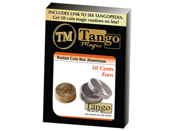 Boston Coin Box (50 cent Euro Aluminum) (A0005) by Tango - Trick