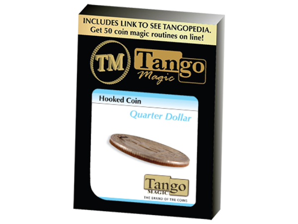 Hooked Coin Quarter by Tango - Trick (D0065)