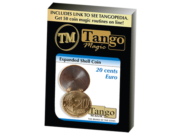 Expanded Shell Coin (20 Cent Euro) by Tango Magic - Trick (E0006)