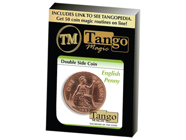 Double Side Coin English Penny (D0037) by Tango-Trick