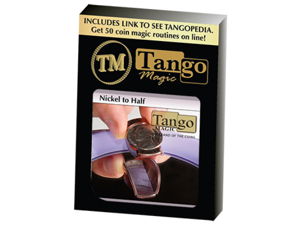 Nickel to Half Dollar by Tango - Trick (D0071)