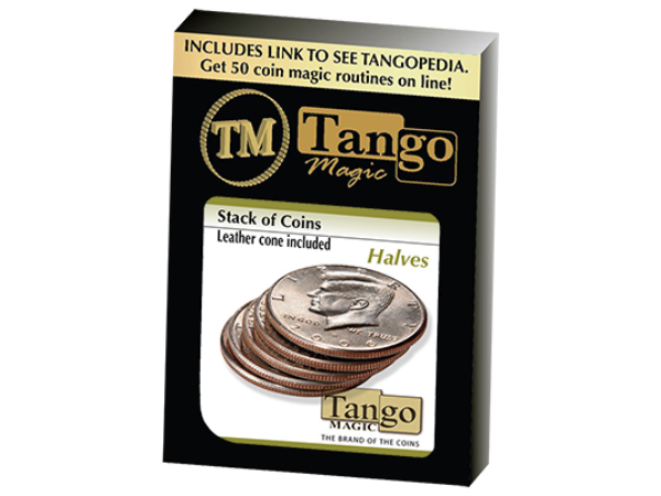 Stack of Coins Halves (D0056) by Tango - Trick