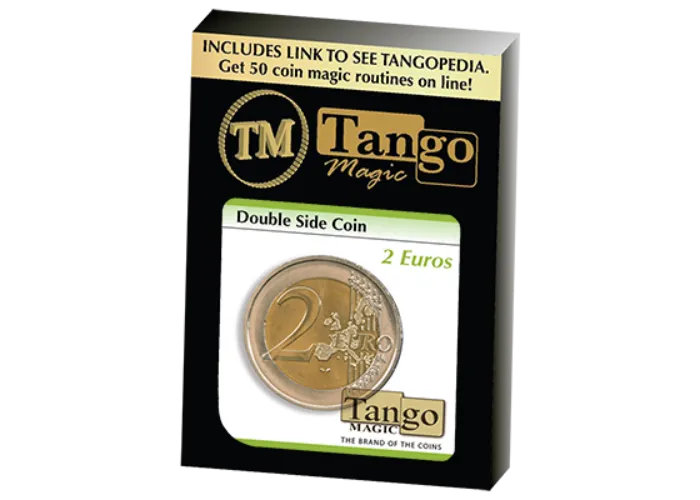 Double Sided Coin (2 Euro) by Tango - Trick (E0027)