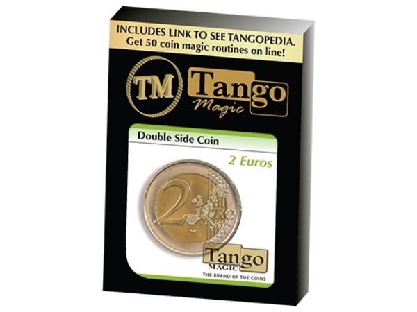 Double Sided Coin (2 Euro) by Tango - Trick (E0027)