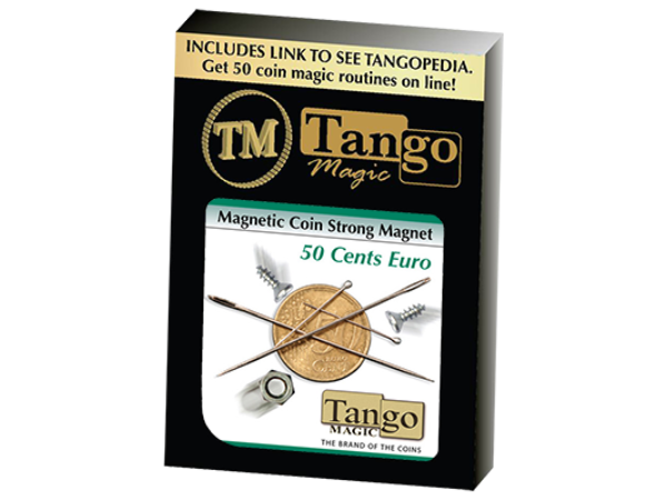 Magnetic Coin Strong Magnet 50 cents Euro (E0019) by Tango - Trick