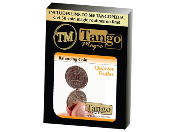 Balancing Coin (Quarter Dollar)(D0066) by Tango Magic - Trick