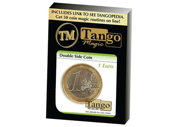 Double Sided Coin (1 Euro) (E0026) by Tango - Trick
