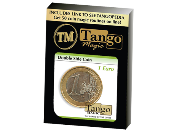 Double Sided Coin (1 Euro) (E0026) by Tango - Trick