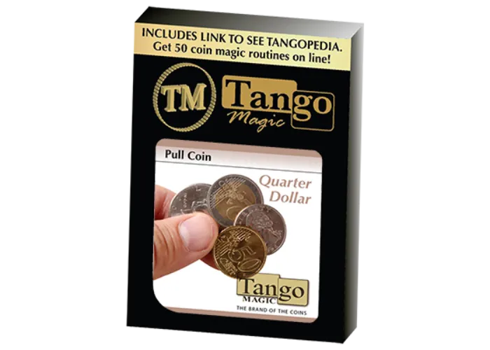 Pull Coin (D0053) (Quarter) by Tango - Trick