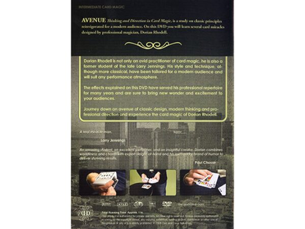 Avenue by Dorian Rhodell and Dan & Dave Buck - DVD