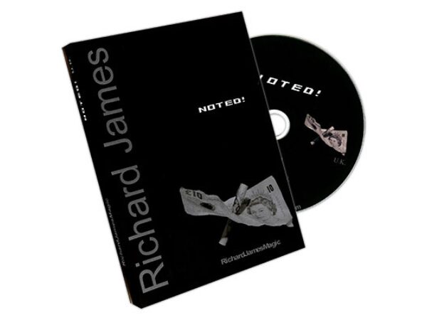 Noted (UK POUNDS, With DVD) by Richard James - Trick