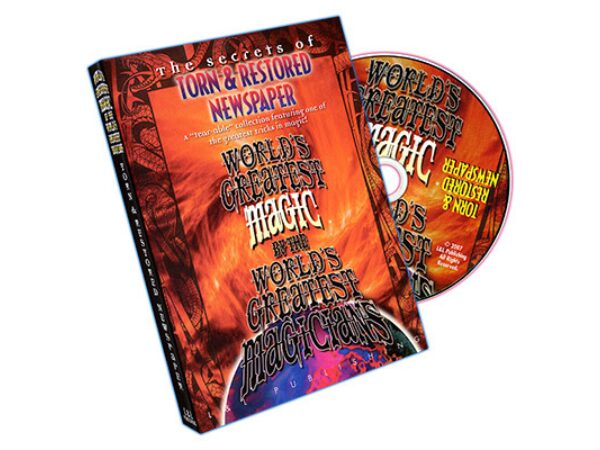 Torn And Restored Newspaper (World's Greatest Magic) - DVD