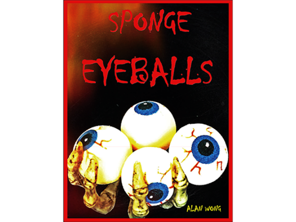 Sponge Eyeballs by Alan Wong (Bag of 4) - Trick