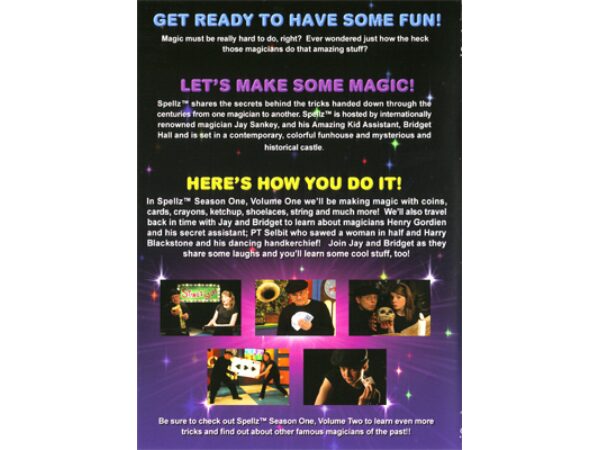 Spellz - Season One - Volume One (Featuring Jay Sankey) by GAPC Entertainment - DVD