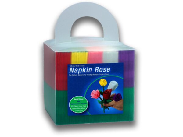 Napkin Rose Cube by Michael Mode - Tricks