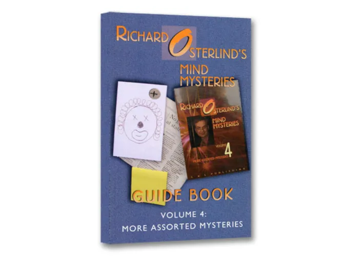 Mind Mysteries Guide Book Vol. 4: More Assorted Mysteries by Richard Osterlind - Book