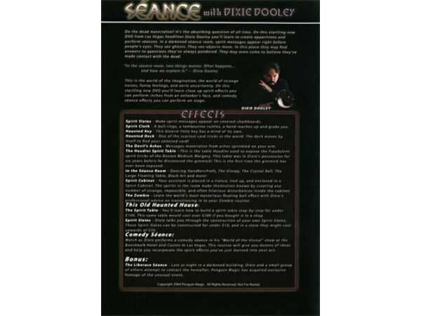 Seance by Dixie Dooley - DVD