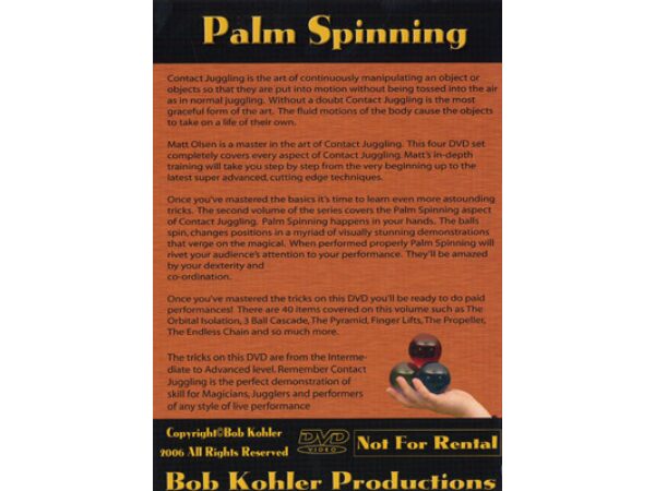 Visual Encyclopedia of Contact Juggling #2 - DVD