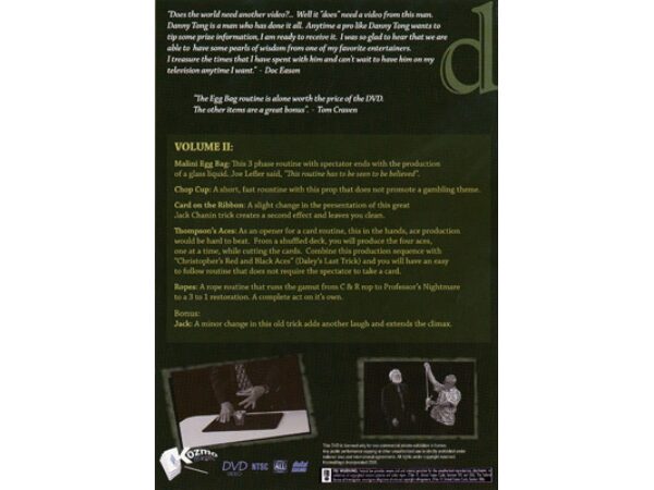 Dan Tong: FINALLY! - 50 Years Of Magic Volume 2 - DVD