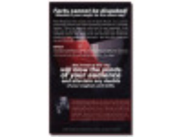 Just The Backs Ma'am (With DVD And Cards) by Reed McClintock - Trick