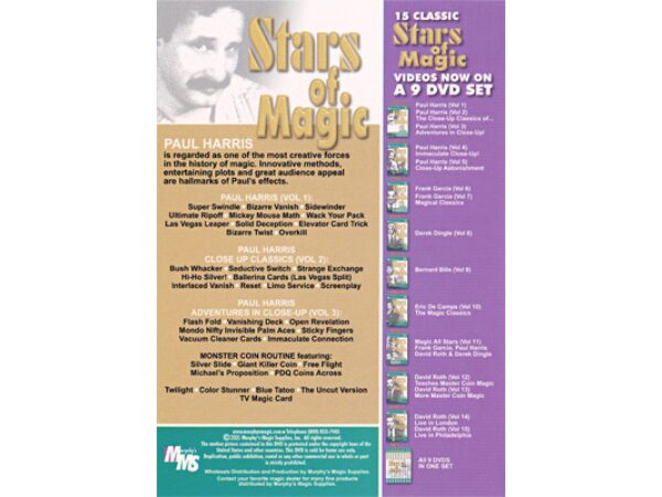 Stars Of Magic #1 (Paul Harris) - DVD